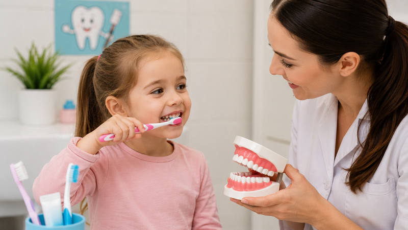 Comment donner aux enfants l’habitude du brossage ?